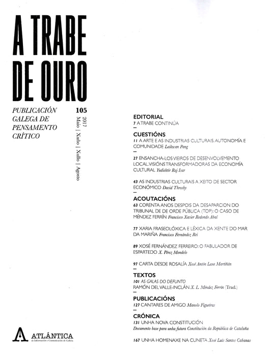 A TRABE DE OURO 105