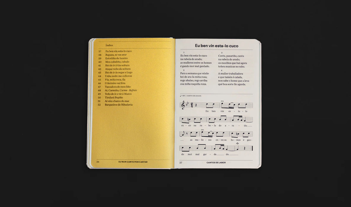 EU NON CANTO POR CANTAR. CANCIONEIRO POPULAR DE GALICIA