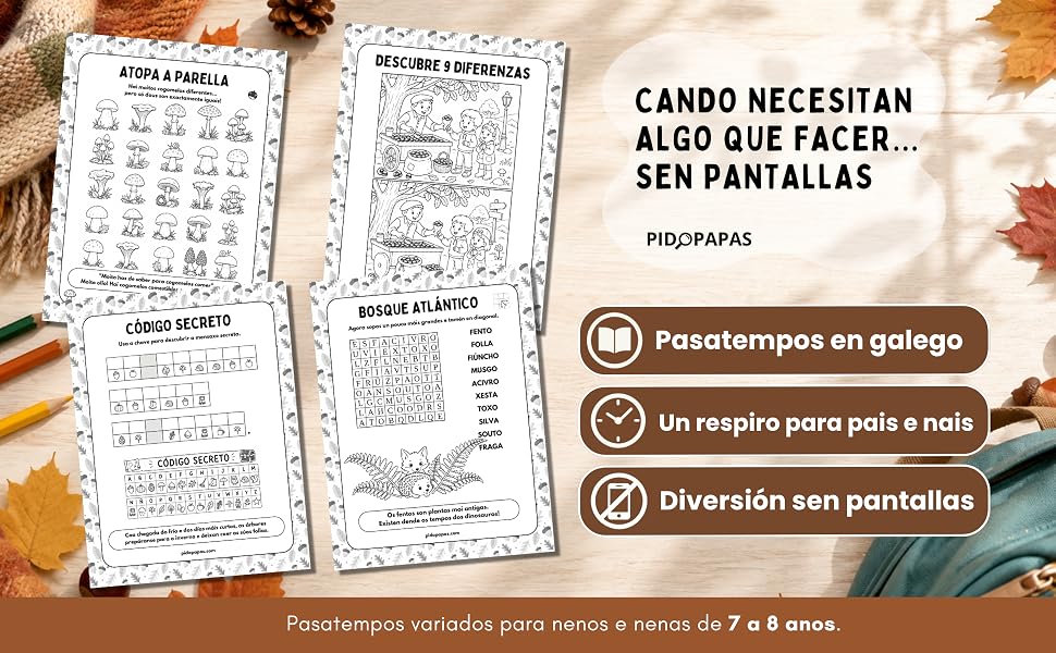 CADERNO DE OUTONO DE 7 A 8 ANOS