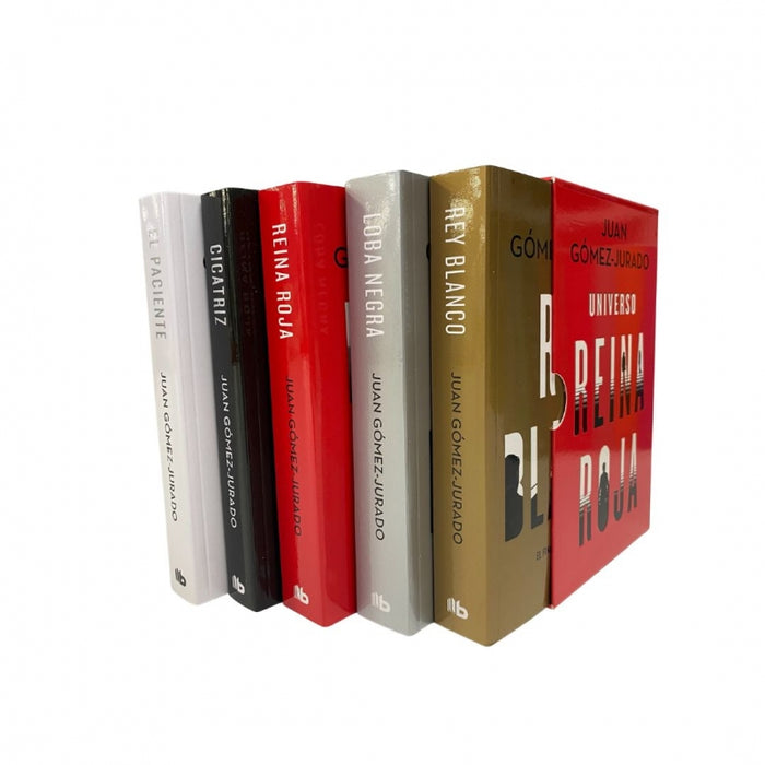 UNIVERSO REINA ROJA (ESTUCHE CON: CON: REINA ROJA # LOBA NEGRA # REY BLANCO # EL PACIENTE
