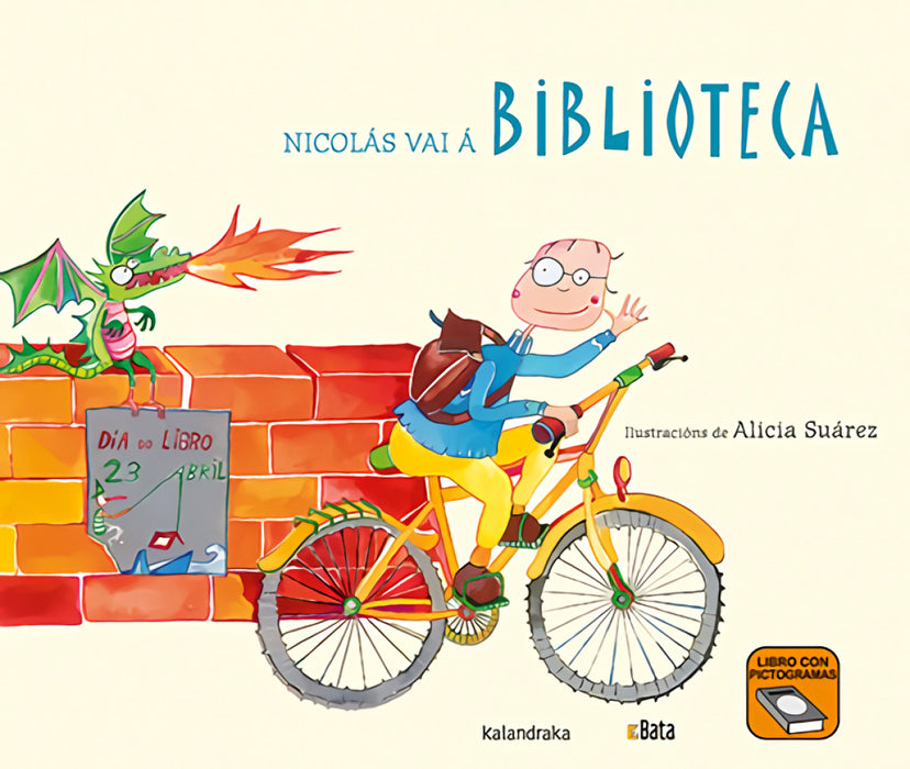 NICOLÁS VAI A BIBLIOTECA