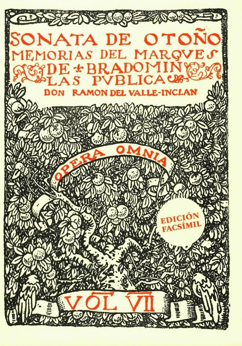 SONATA DE OTOÑO. MEMORIAS DEL MARQUES DE BRADOMIN