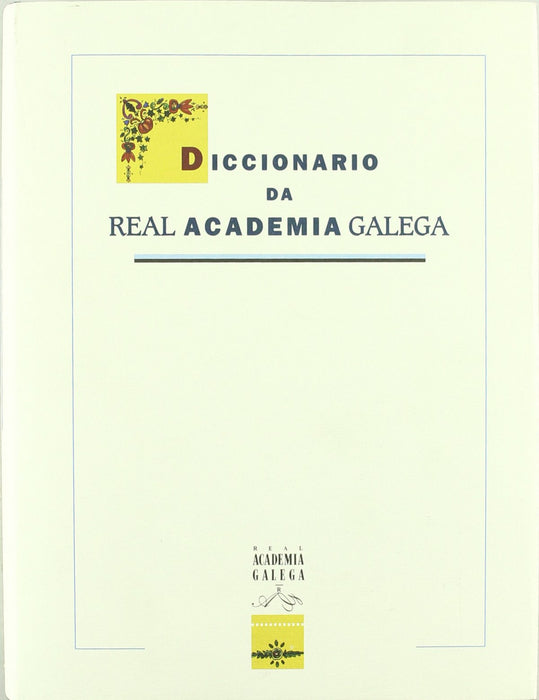DICIONARIO DA REAL ACADEMIA GALEGA