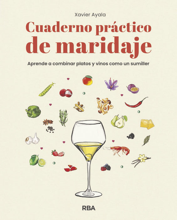 CUADERNO PRÁCTICO DE MARIDAJE. APRENDE A COMBINAR PLATOS Y VINOS COMO UN SUMILLER