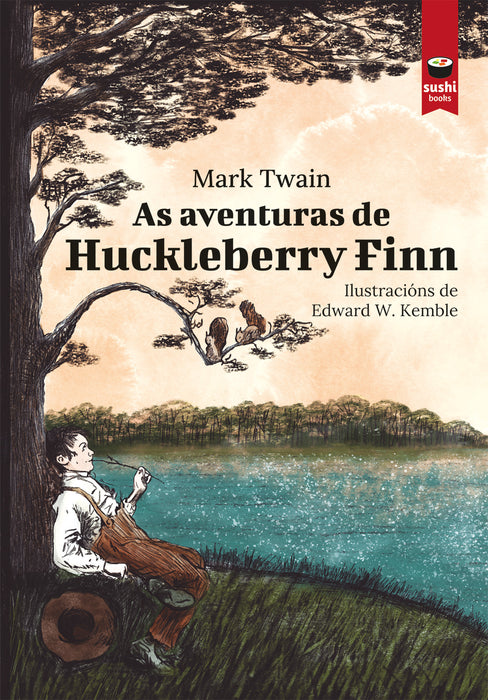 AS AVENTURAS DE HUCKLEBERRY FINN  (ILUSTRADO)