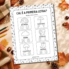 CADERNO DE OUTONO DE 4 A 6 ANOS