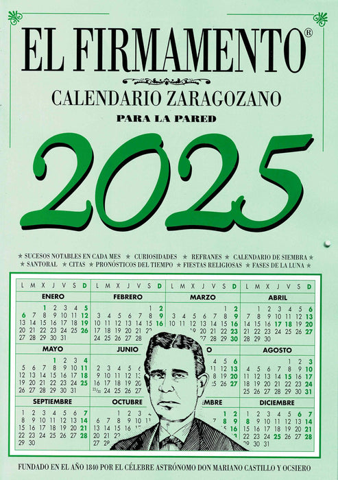 EL FIRMAMENTO. CALENDARIO ZARAGOZANO PARA LA PAREZ