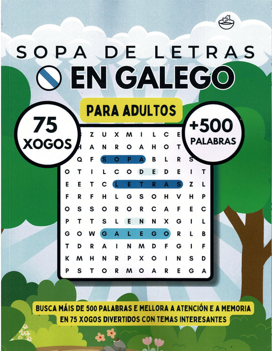 SOPA DE LETRAS EN GALEGO PARA ADULTOS