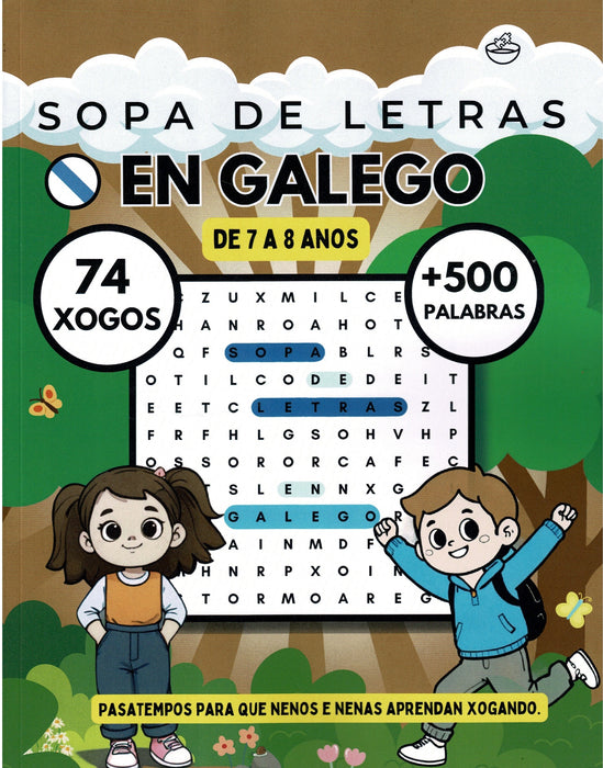 SOPA DE LETRAS EN GALEGO DE 7 A 8 ANOS