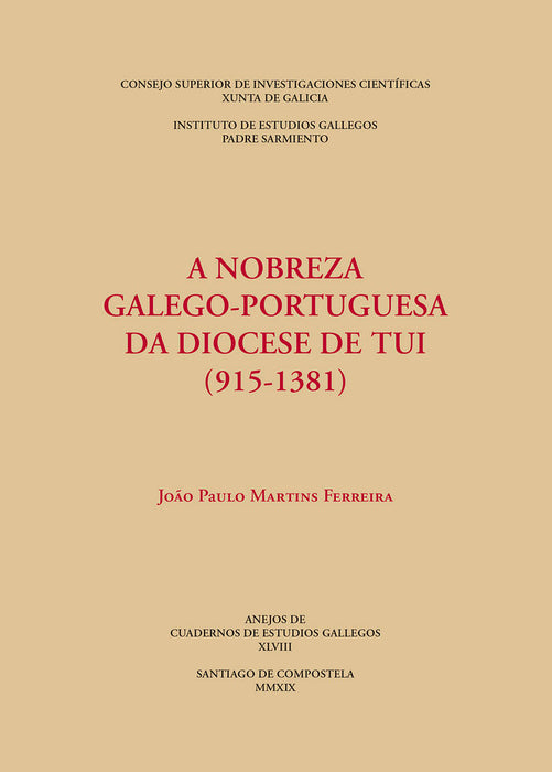 A NOBREZA GALEGO PORTUGUESA DA DIOCESE DE TUI 915 1381