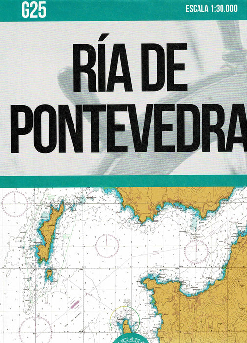 RIA DE PONTEVEDRA. CARTA NAÚTICA