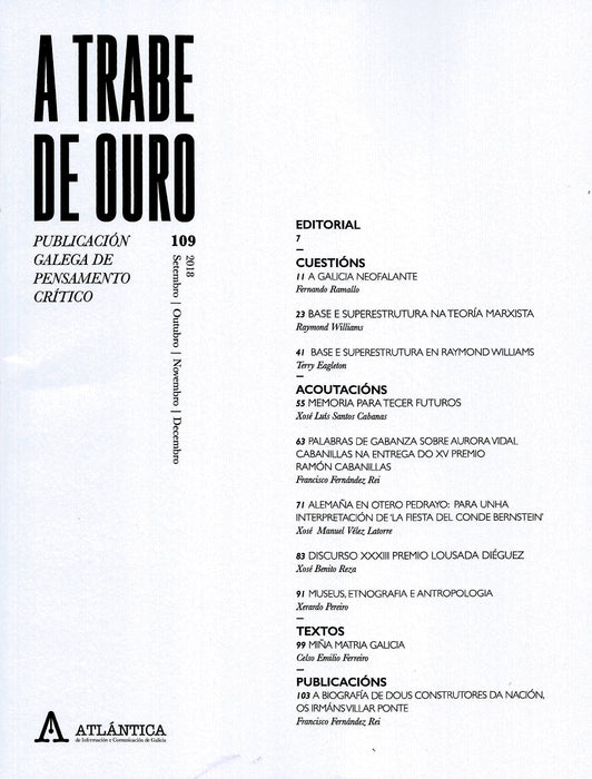 A TRABE DE OURO 109