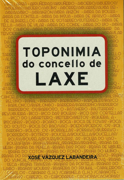 TOPONIMIA DO CONCELLO DE LAXE